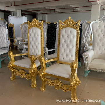 wholesale luxury wedding hall gold chairs events